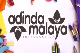 Adinda Malaya: A Bold Display Font for Editorial Design