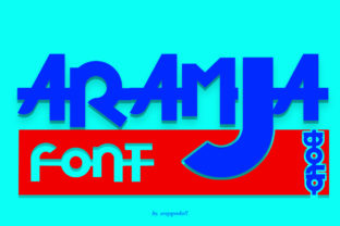 Aramja: A Display Font for Bold Marketing Visuals