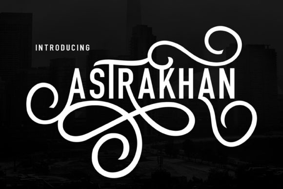 Astrakhan Display Font: Effortless Elegance for Your Brand