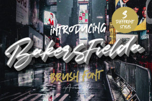 Bakersfield: A Quirky Display Font for Campaigns