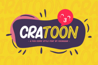 Cratoon: A Playful Yet Timeless Display Font for Real Branding