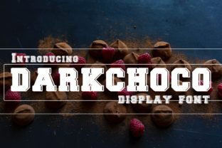 Darkchoco: A Down-to-Earth Display Font