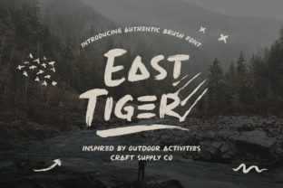East Tiger: A Display Font That Commands Attention