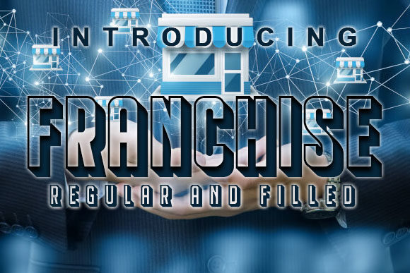 Franchise: The Retro Display Font That Commands Attention