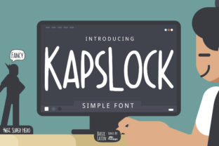 Kapslock: A Cute Display Font for Campaigns That Need Character