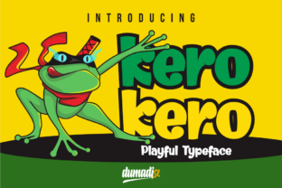 Kero Kero: A Playful Display Font That Stands Out in Fast-Scrolling Feeds