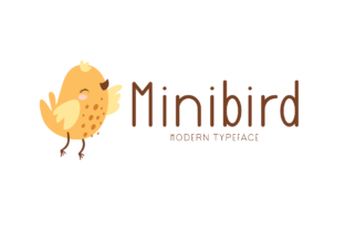 Minibird: Friendly Display Font for Business Branding