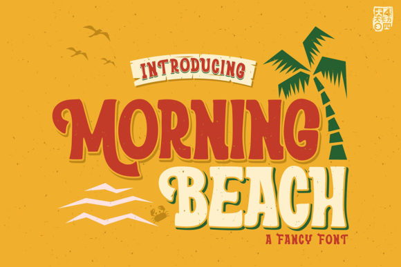 Morning Beach: A Display Font with Genuine Coastal Warmth