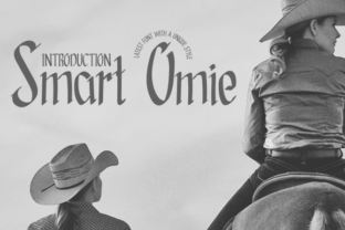 Smart Omie: A Charming Display Font for Casual Branding