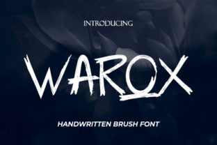 Warox: A Bold Display Font That Gives Your Brand Grit & Character